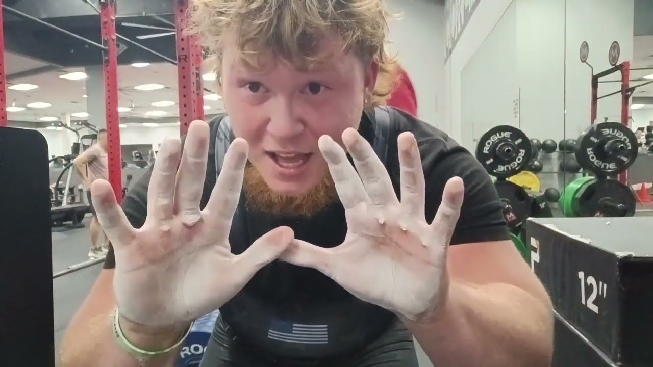 [505 lb deadlift PR] as a 17-year-old 