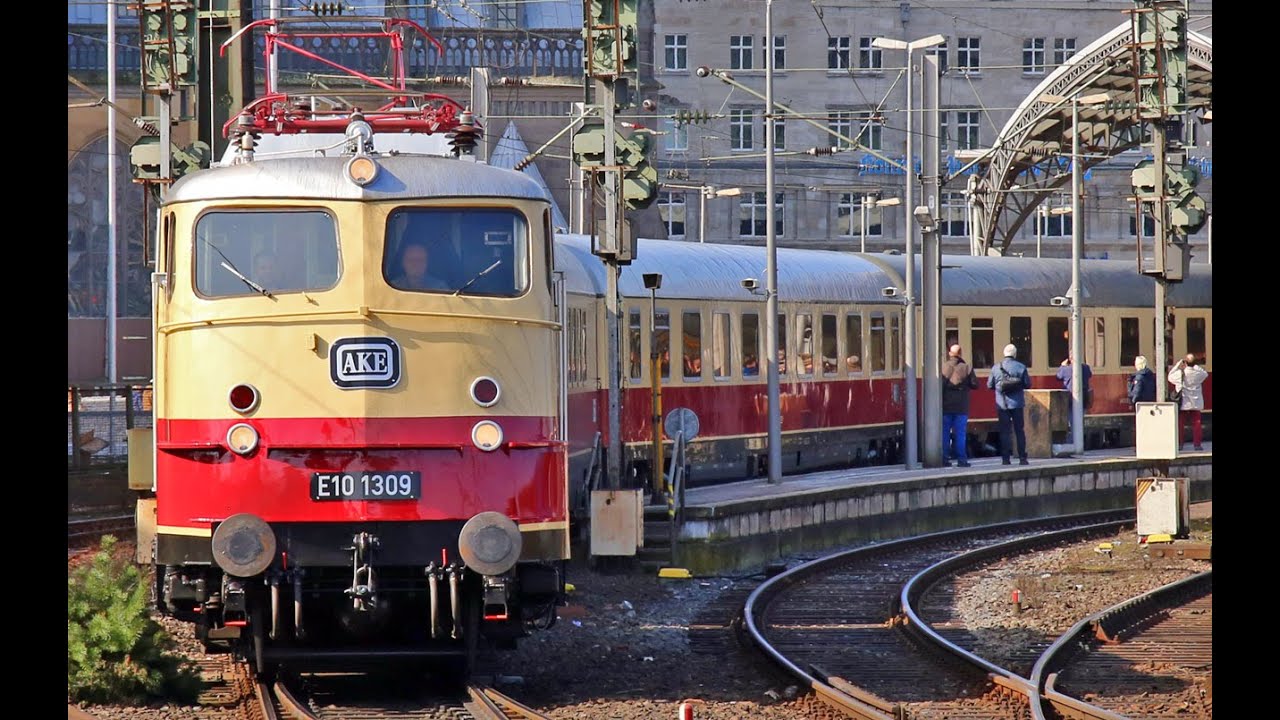 Köln Hbf: Zug um Zug (U.a. IC2 und E10 1309)