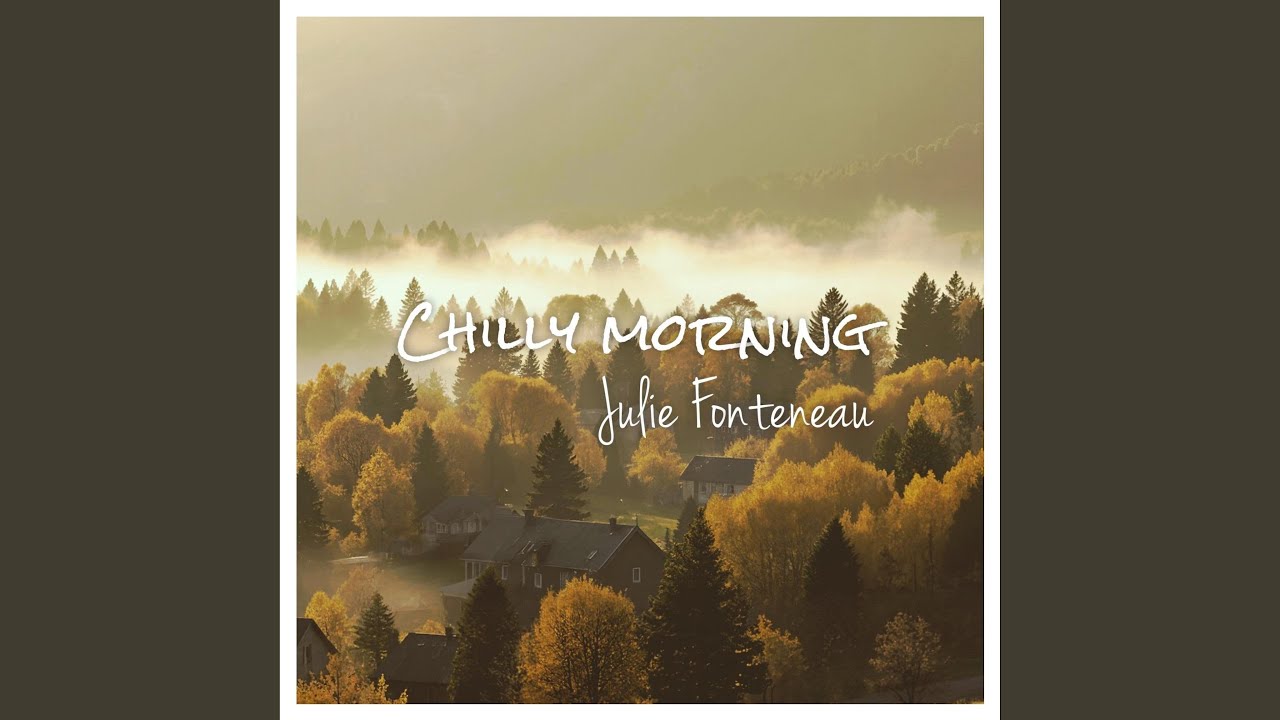 Chilly morning: A forest cabin