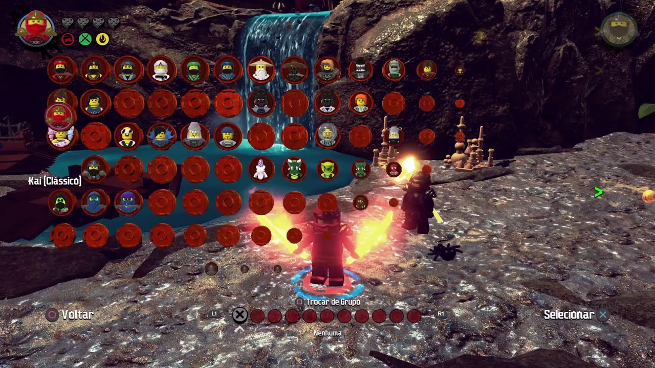 Live de Lego Ninjago tentador completa 100%