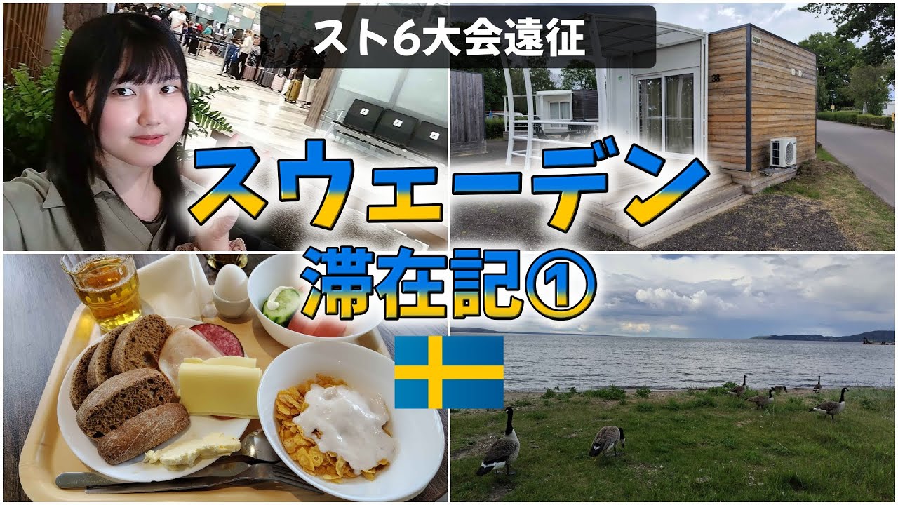 【VLOG】初めて海外のスト6大会に参加しました！スウェーデン滞在記① 女子プロゲーマーNyanpi