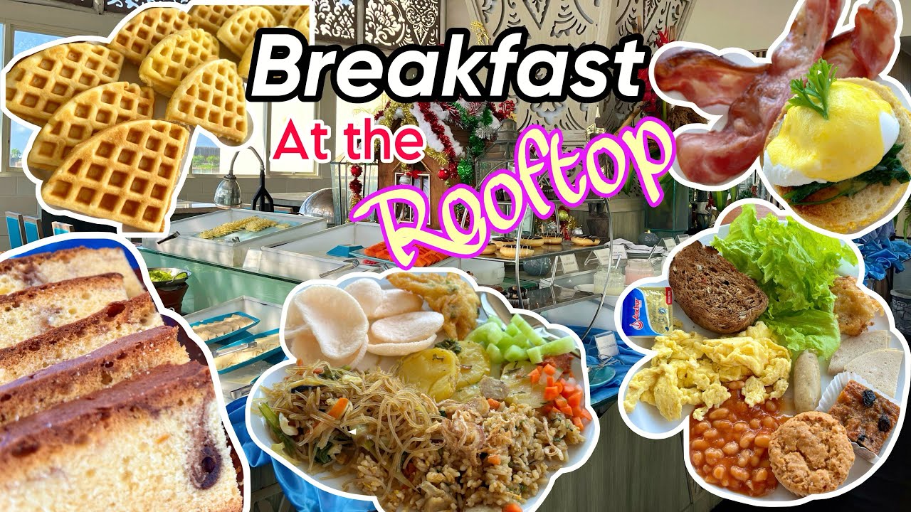 SUNRISE BREAKFAST BUFFET at DE VINS SKY SEMINYAK HOTEL BALI #bali #breakfast #buffet #culinary