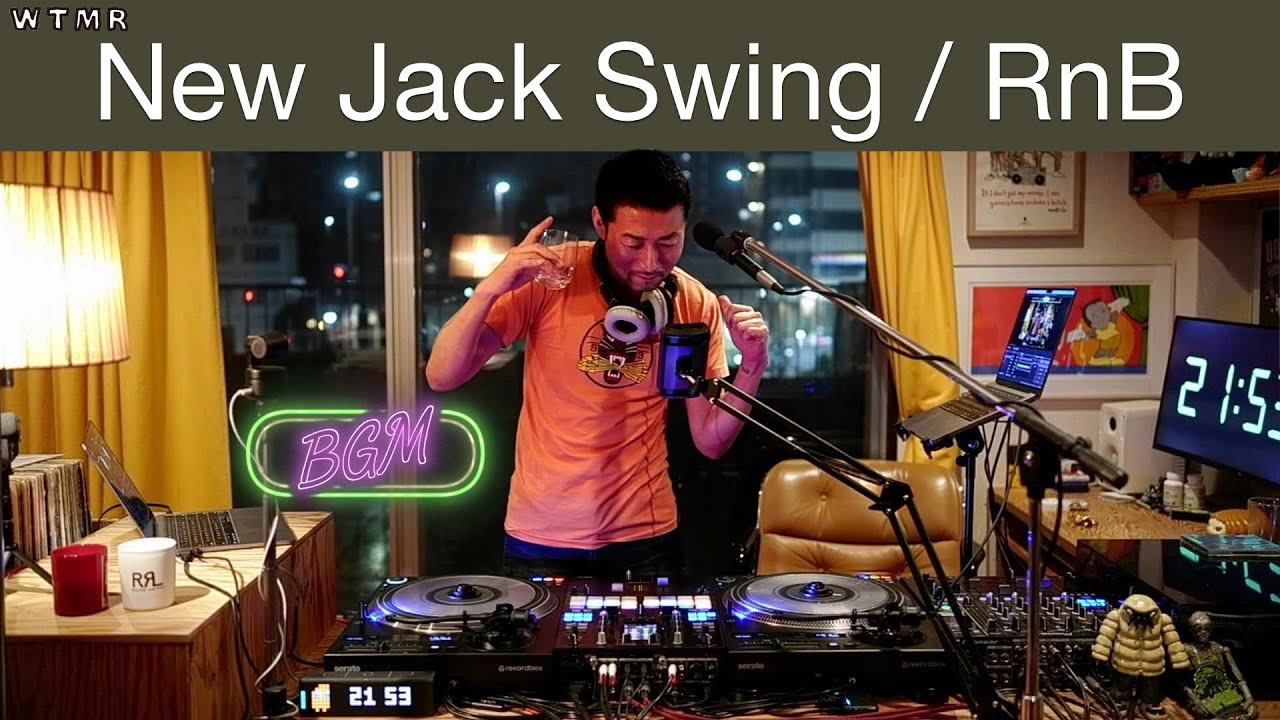 New Jack Swing / RnB Mix “WTMR BGM-54” [Playlist, R&B, Soul, DJ Mix]