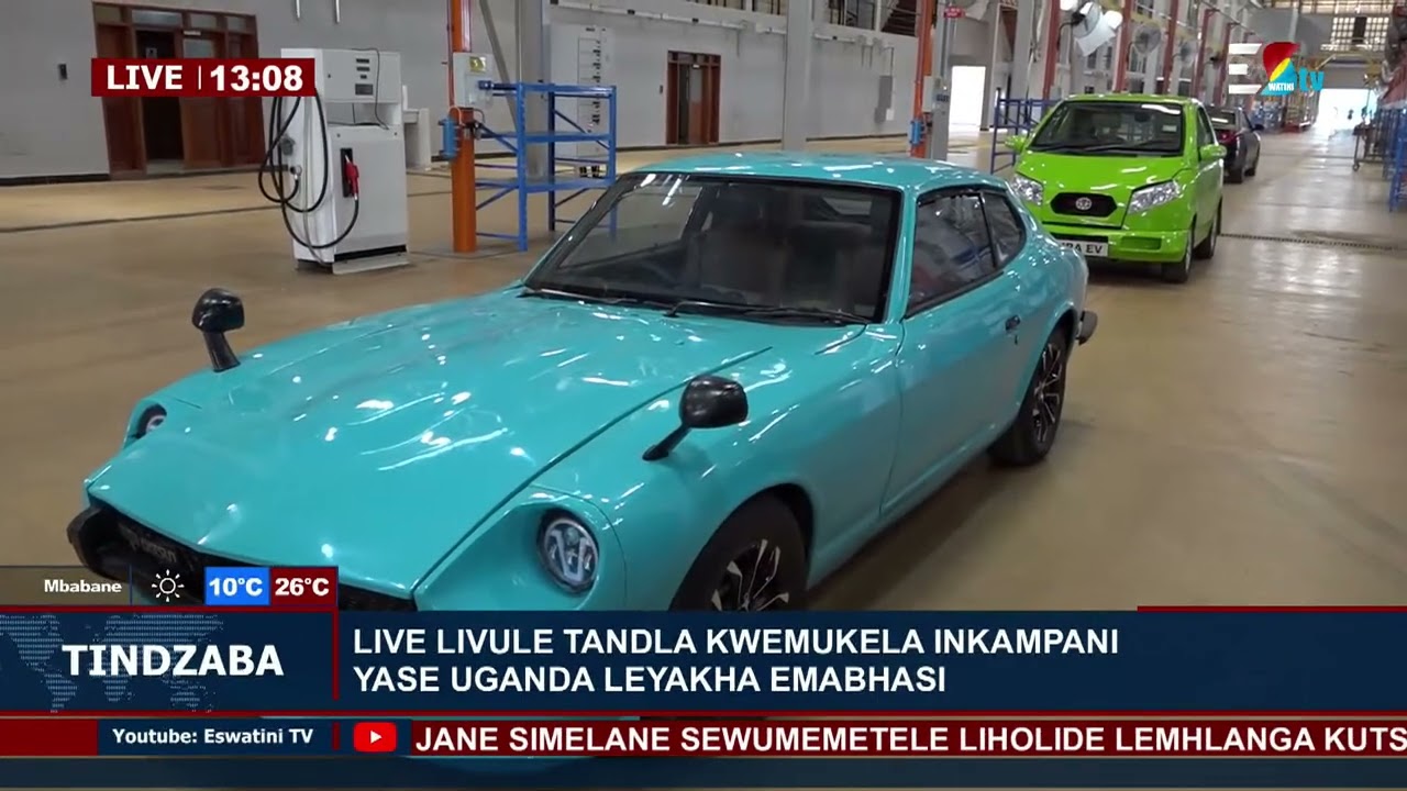 Tindzaba [16-08-2024] || His Majesty King Mswati III Visits Ugandan Vehicle Manufacturing Factory