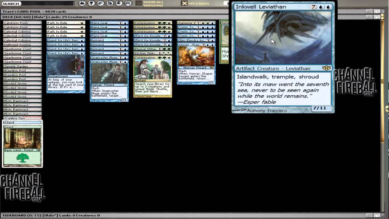 Channel TWoo -  Modern Quest for Ula's Temple (Deck Tech)