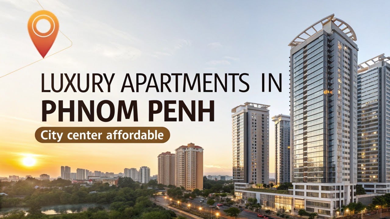 Новые доступные по цене роскошные апартаменты в центре Пномпеня #cambodia #phnompenh #investincam...