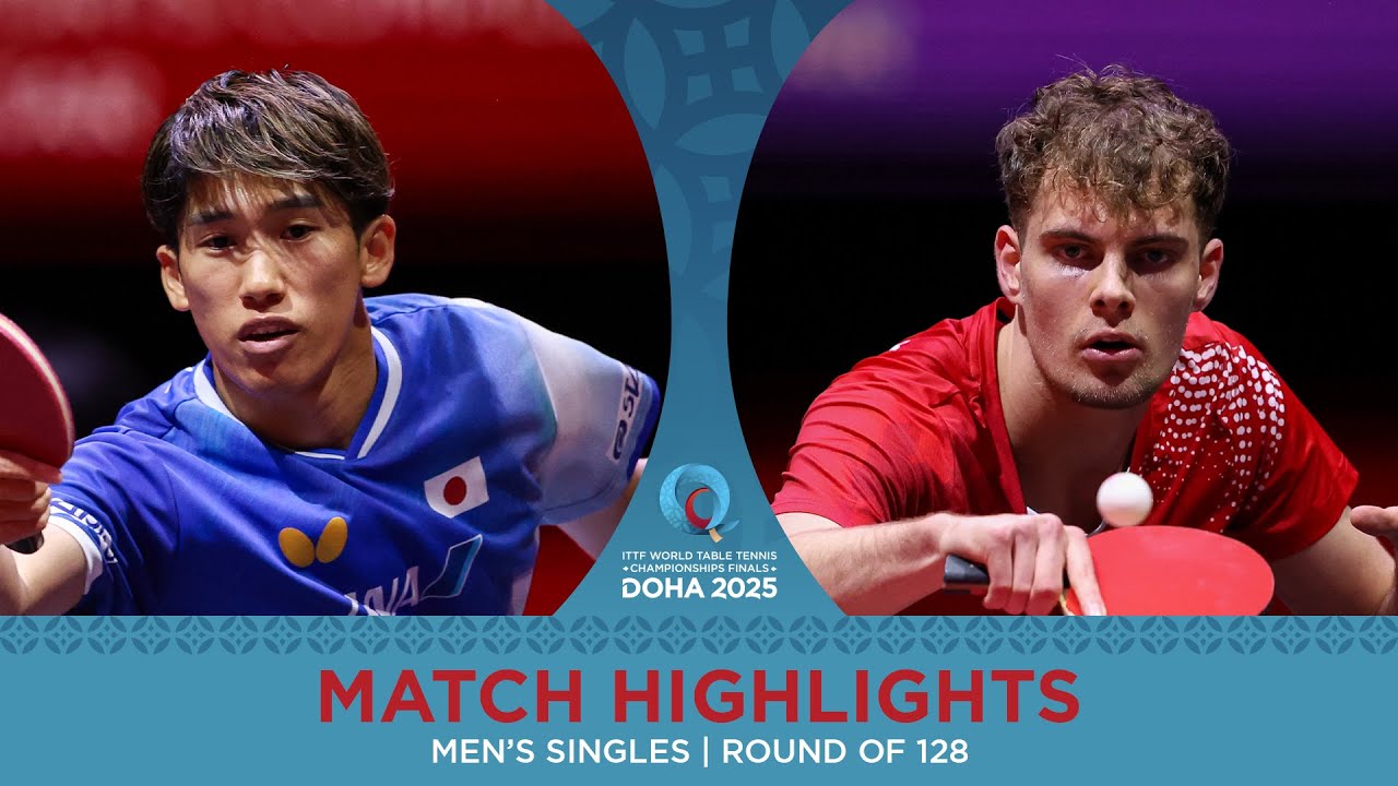 Maharu Yoshimura vs Milosz Redzimski | Match Highlights | #ITTFWorlds2025
