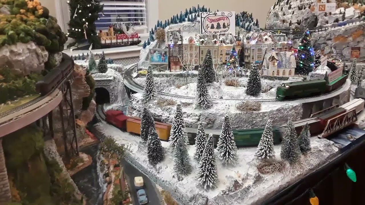 All Modules of the Shark River RR displayed at Infoage.