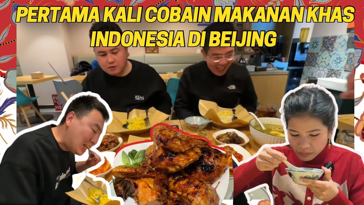 BAWA ADIK IPAR & SUAMI PERGI KE RESTORAN INDONESIA DI BEIJING BERSAMA RUDY, SEMUA HABIS LUDES