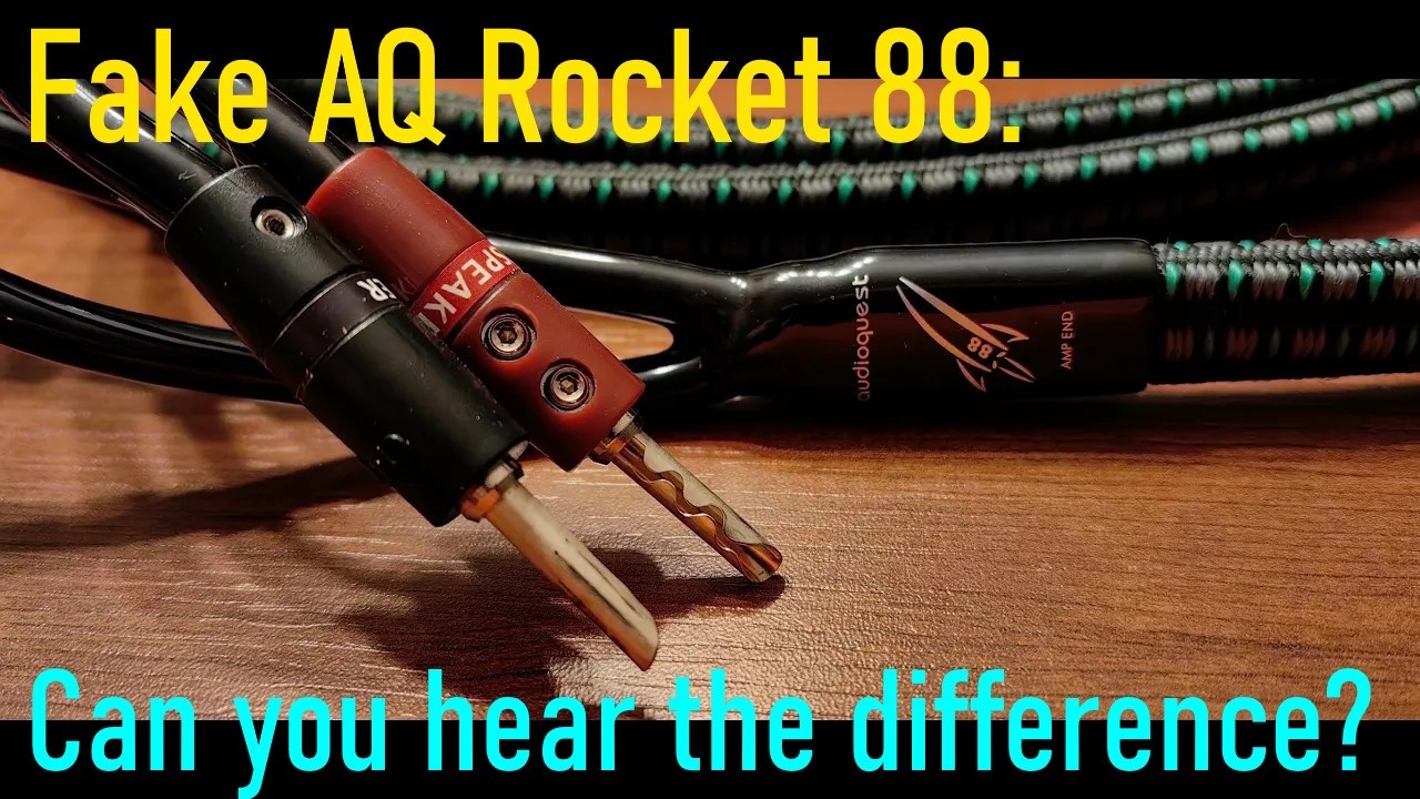 Warning: Counterfeit AudioQuest Rocket 88s Are Everywhere