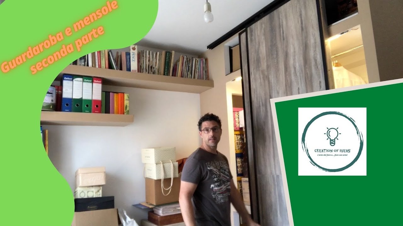 Oggetti in Cartongesso - Guardaroba e mensole seconda parte