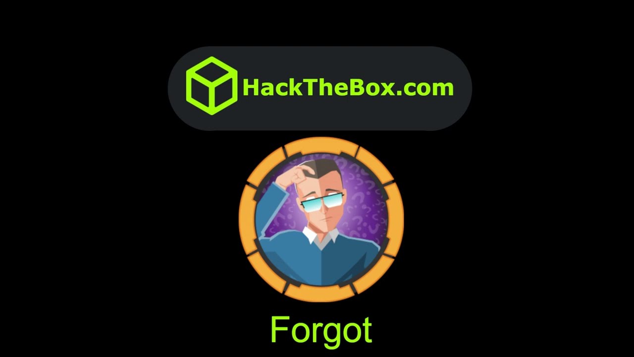 HackTheBox - Forgot