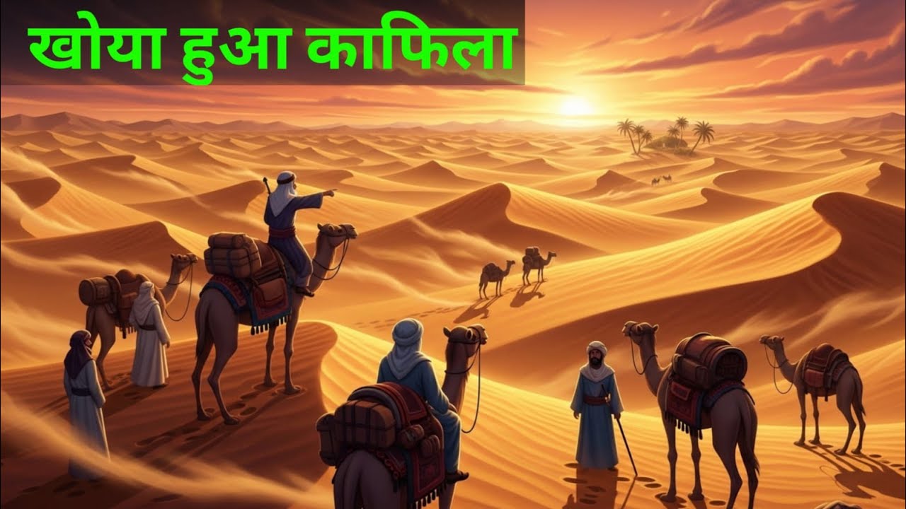 रेगिस्तान में खोया हुआ काफिला – सब्र और तवक्कुल की सच्ची कहानी. Islamic story||