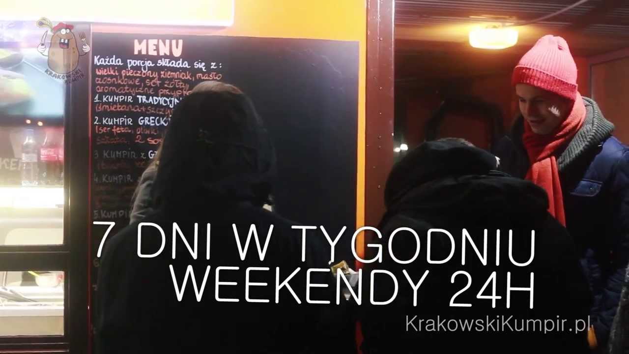 KRAKOWSKI KUMPIR, czyli pieczone ziemniaki pod Halą Targową w Krakowie /Video-Wizyt&oacute;wka/