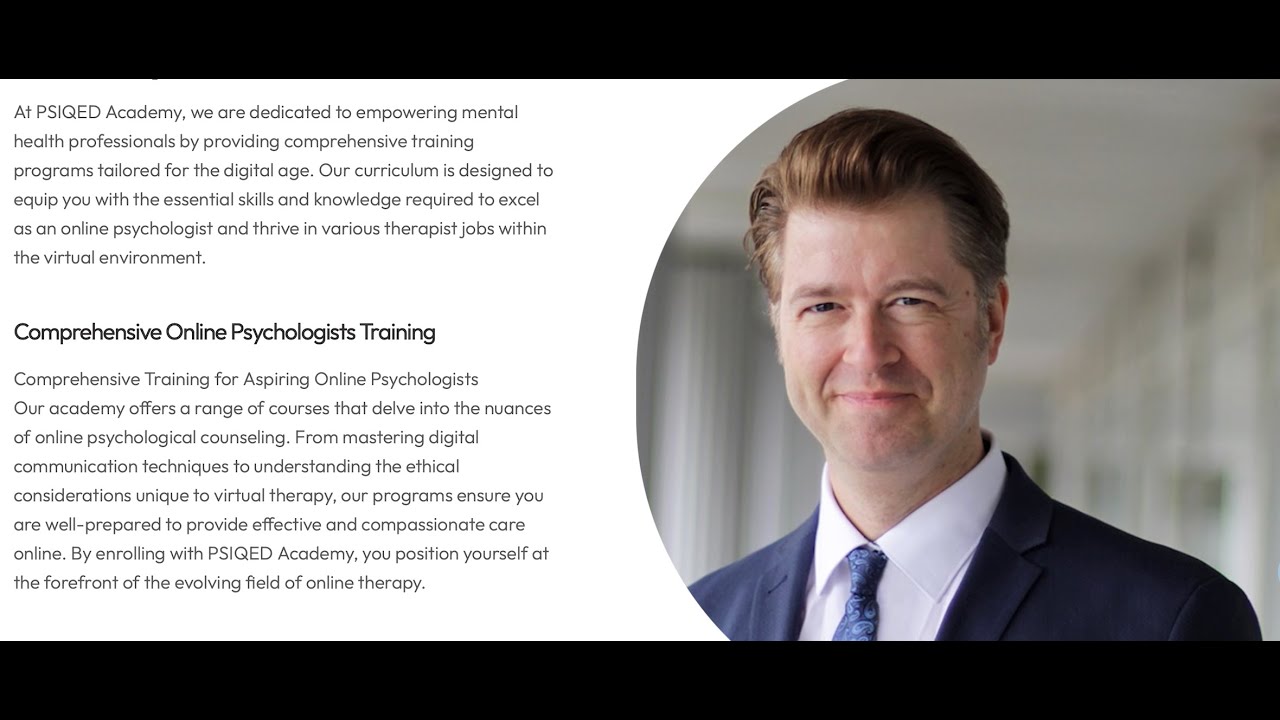 Who is PSIQED ? Introducing Prof. Dr. Markus Quirin