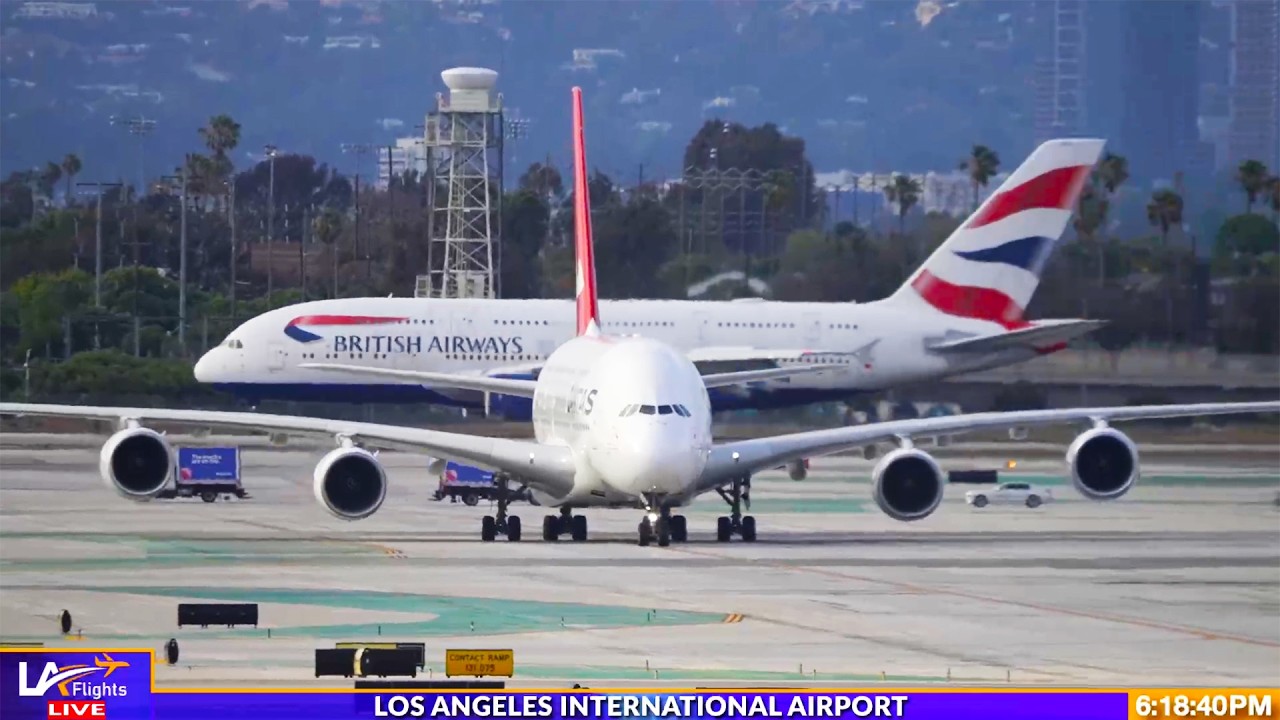 🔴LIVE LOS ANGELES INTERNATIONAL AIRPORT ACTION!