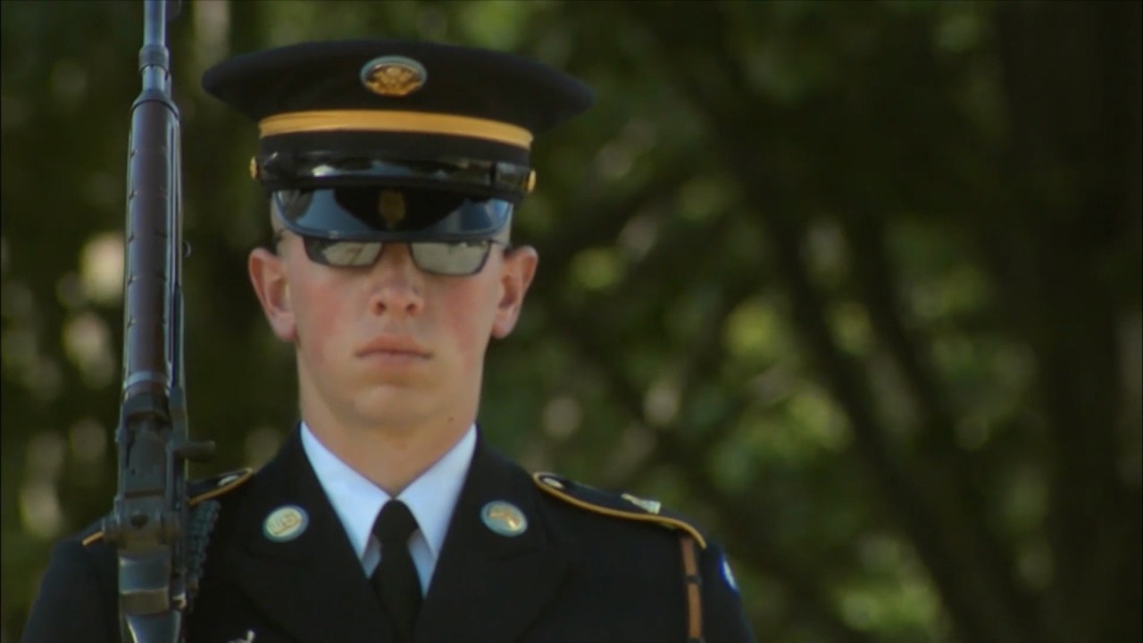 The Soldiers Who Guard the Tomb of the Unknown Soldier at Arlington National Cemetery