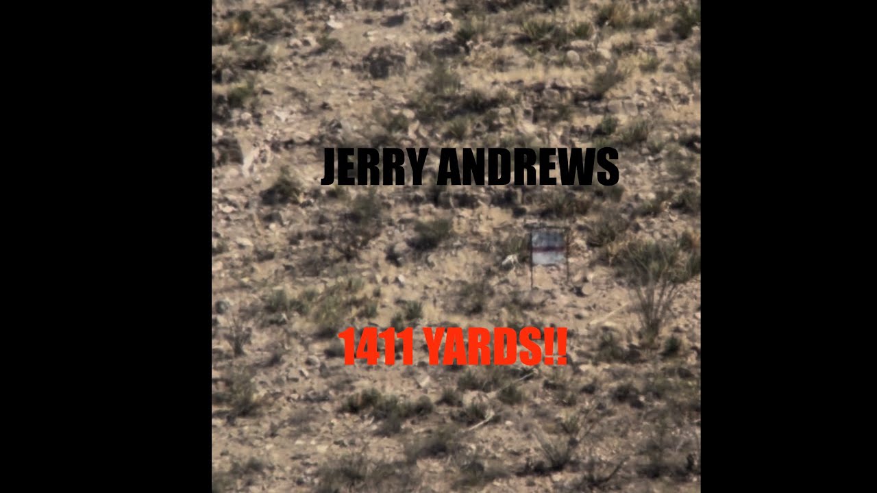 6.5PRC shooting 1411 yards. Jerry Andrews gets it done!!