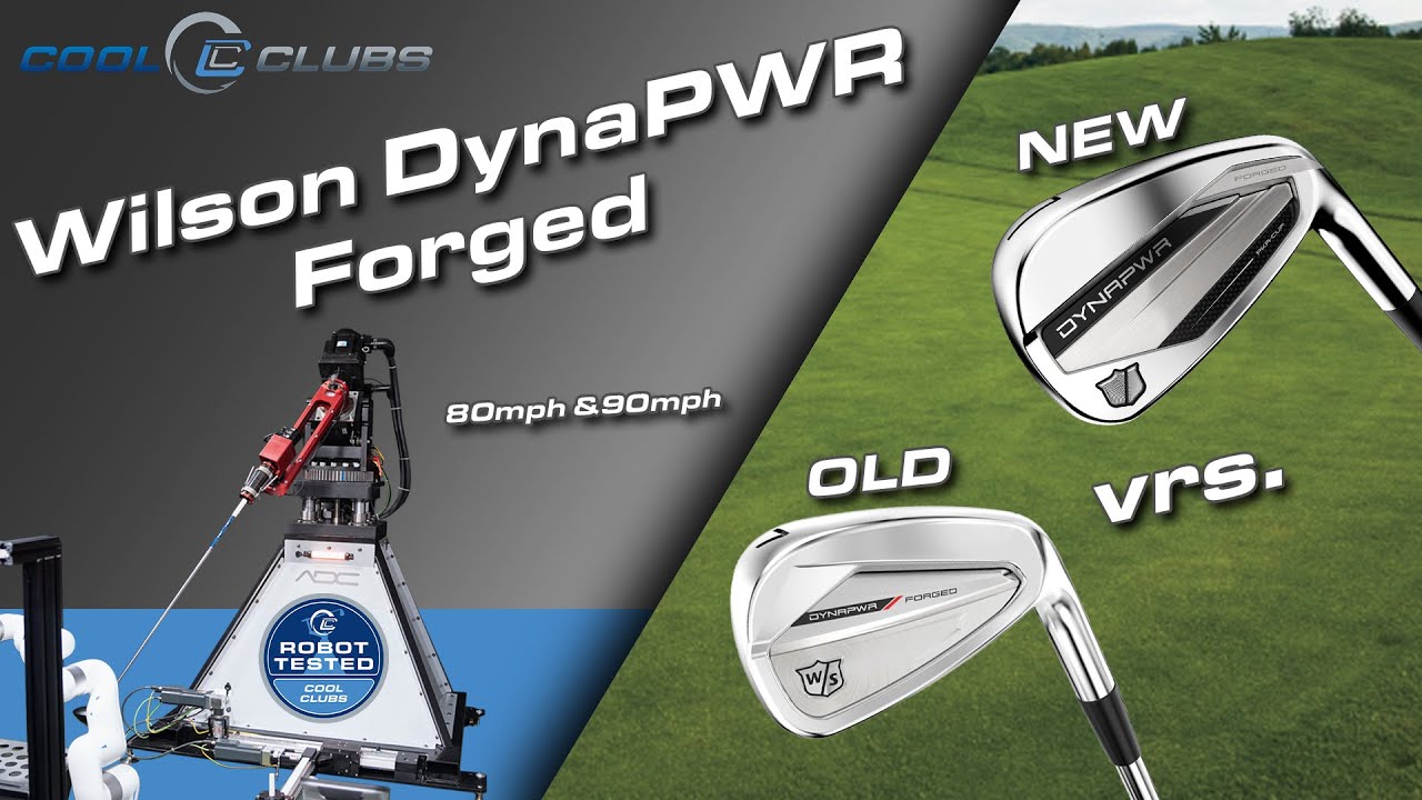 Новые кованые клюшки Wilson Dynapower против оригинала | Результаты роботизированного тестирования