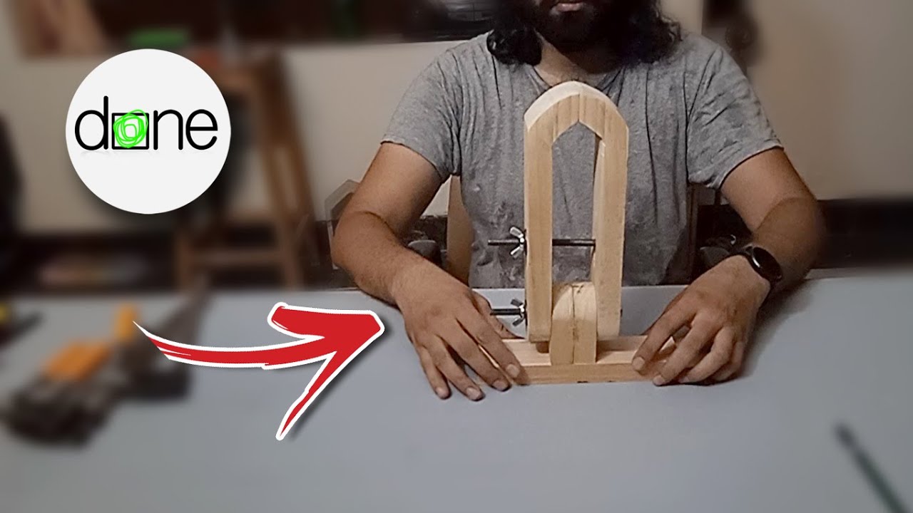 leather stitching pony clamp | diy | Done