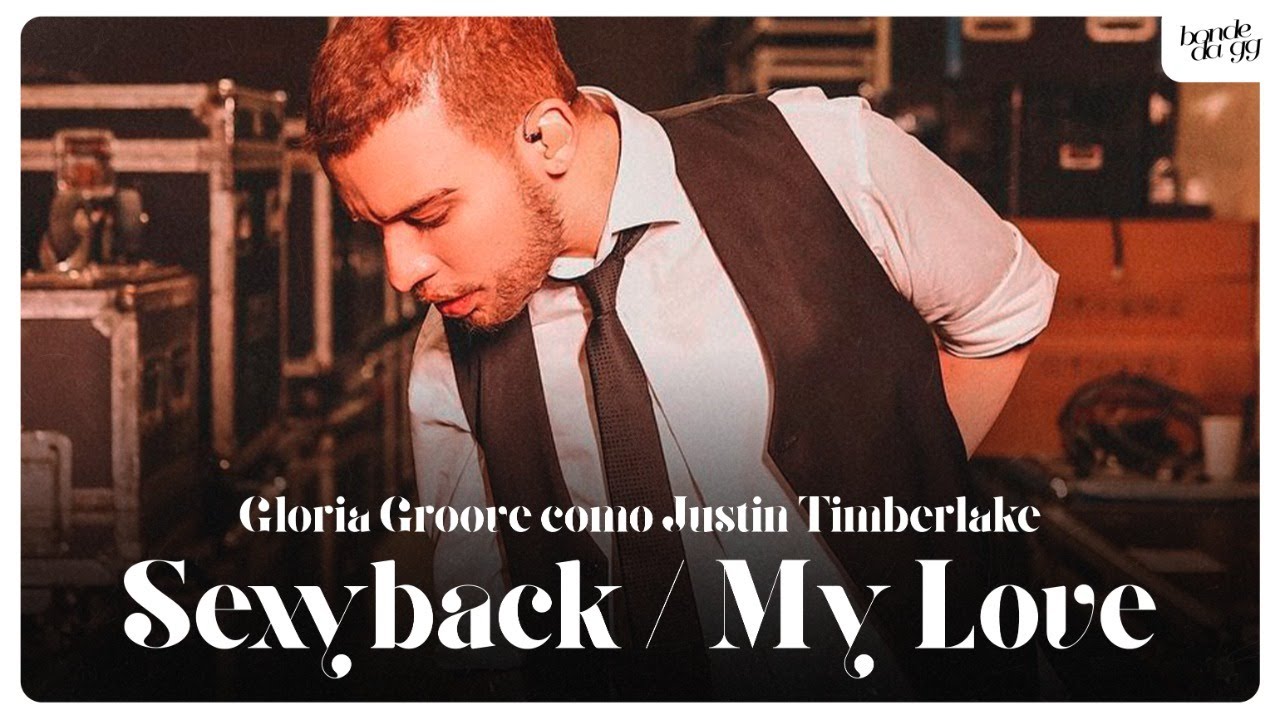 Gloria Groove como Justin Timberlake no #ShowDosFamosos