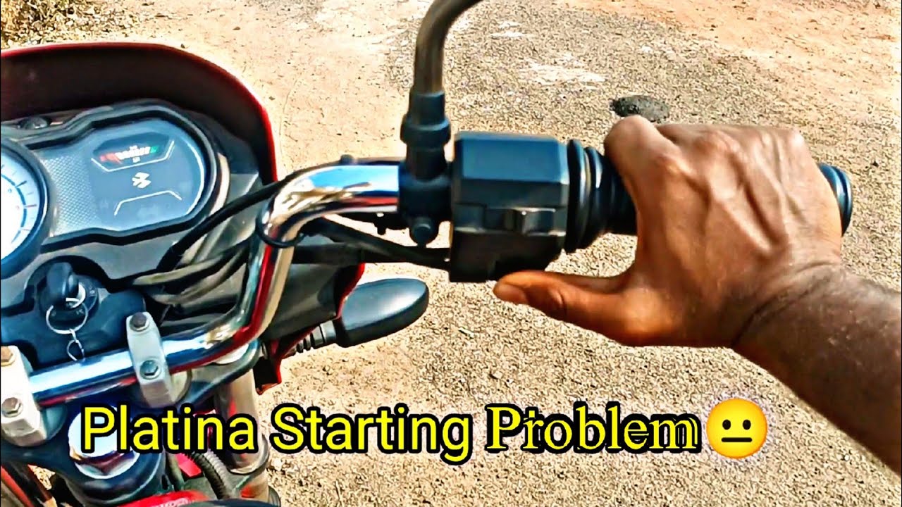 Bajaj Platina Starting Problem 😐 Cold Start Winter bike Starting Problem | Platina Comfortec 100