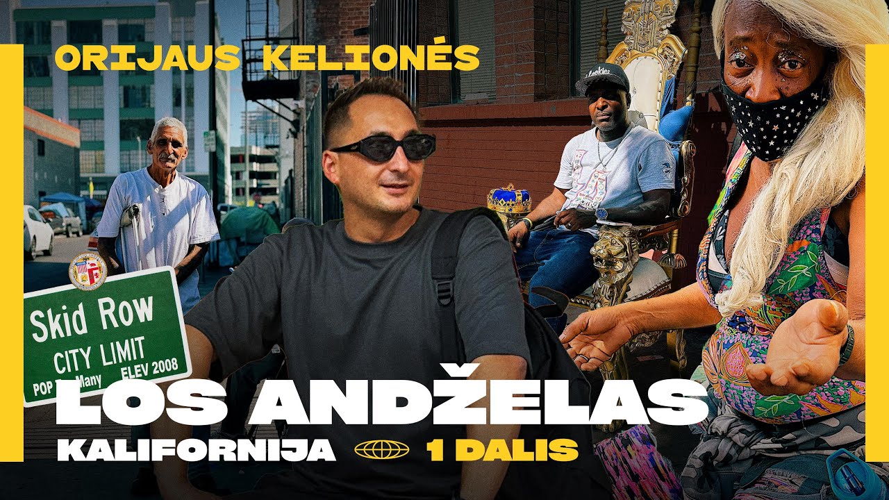 Orijaus kelionės. 5 sezonas, 16 laida. Los Andželas, 1 dalis - benamiai ir narkomanai