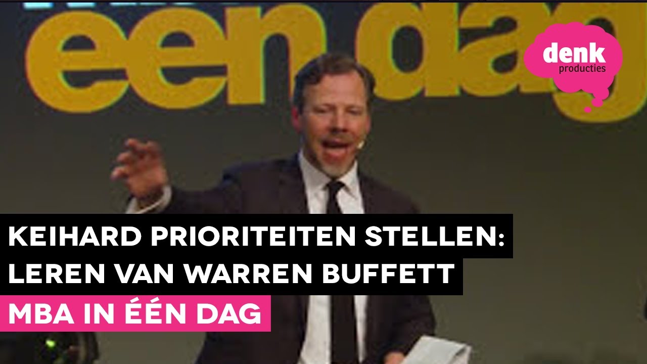 Ben Tiggelaar: Focussen als Warren Buffett