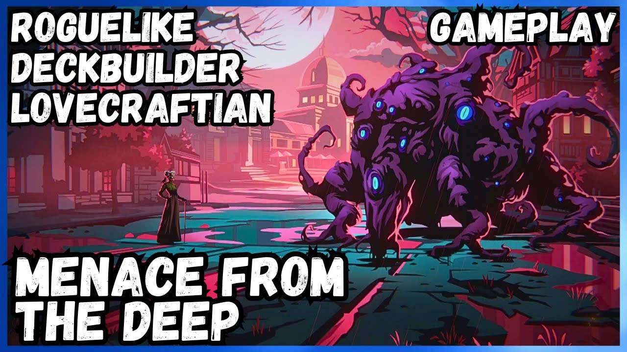 MENACE FROM THE DEEP | Геймплей Cthulhu Roguelike Deckbuilder