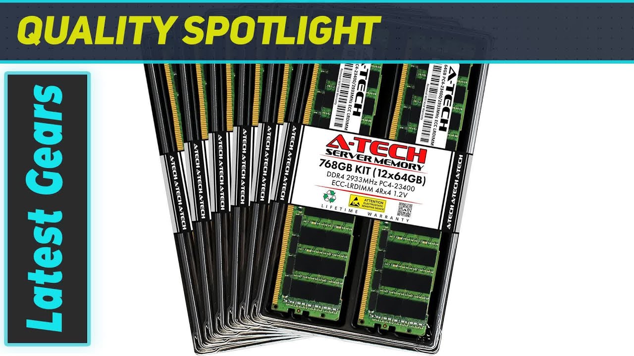 Enhance Your Mac Pro's Performance with A-Tech 768GB RAM Kit!
