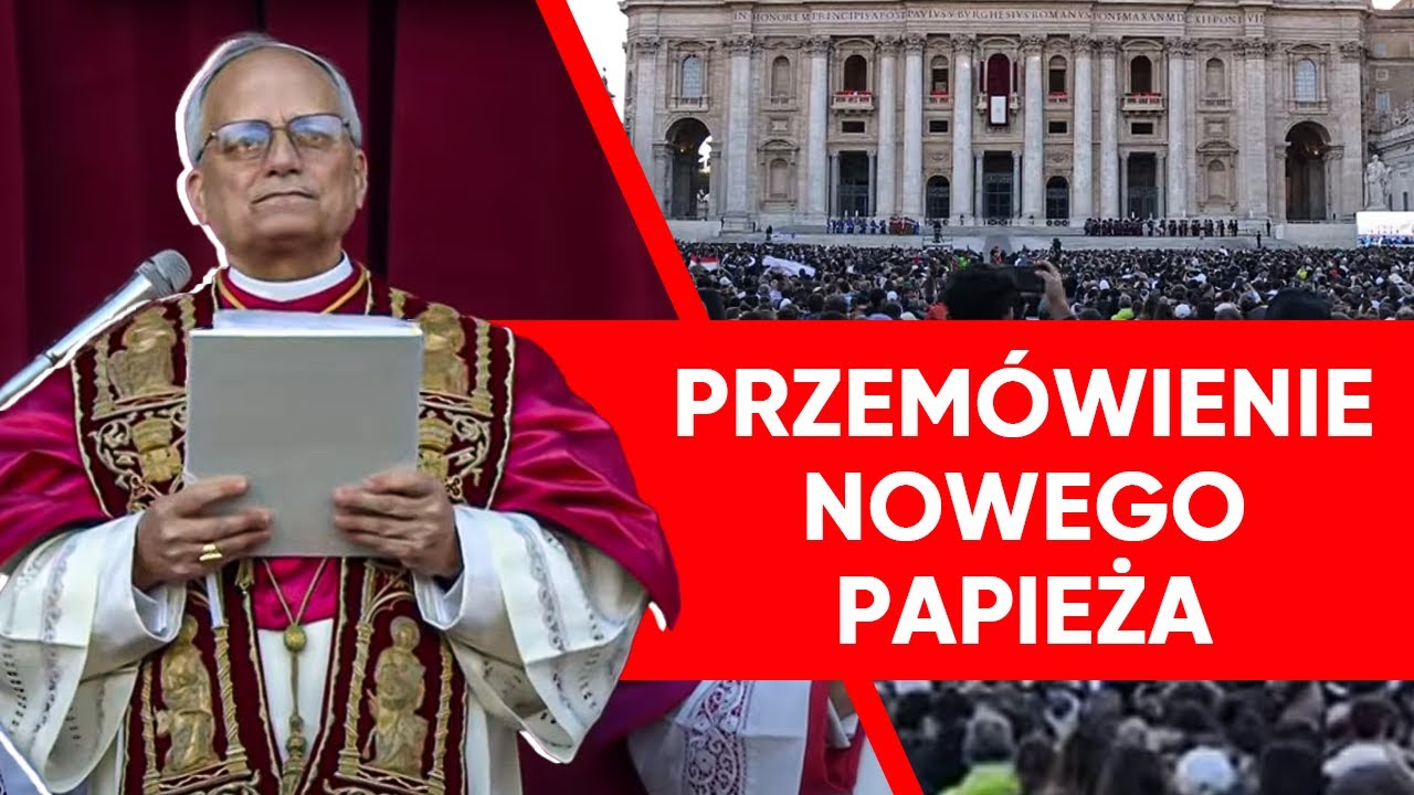 Nowy papież Leon XIV przemówił. 
