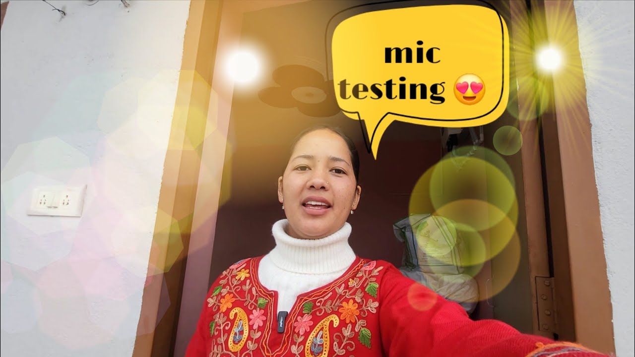  mic ki testing bhi kar li 😍 aj gaye MH 🏨