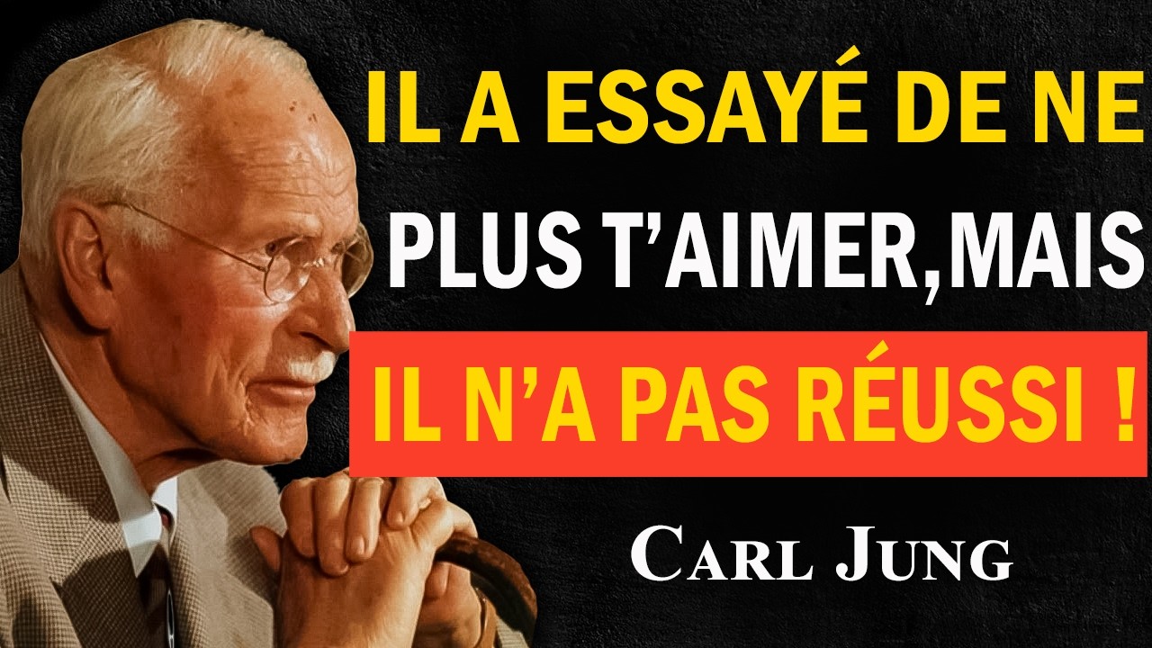 Cette personne a tenté de ne plus vous aimer, mais son cœur a refusé | Carl Jung