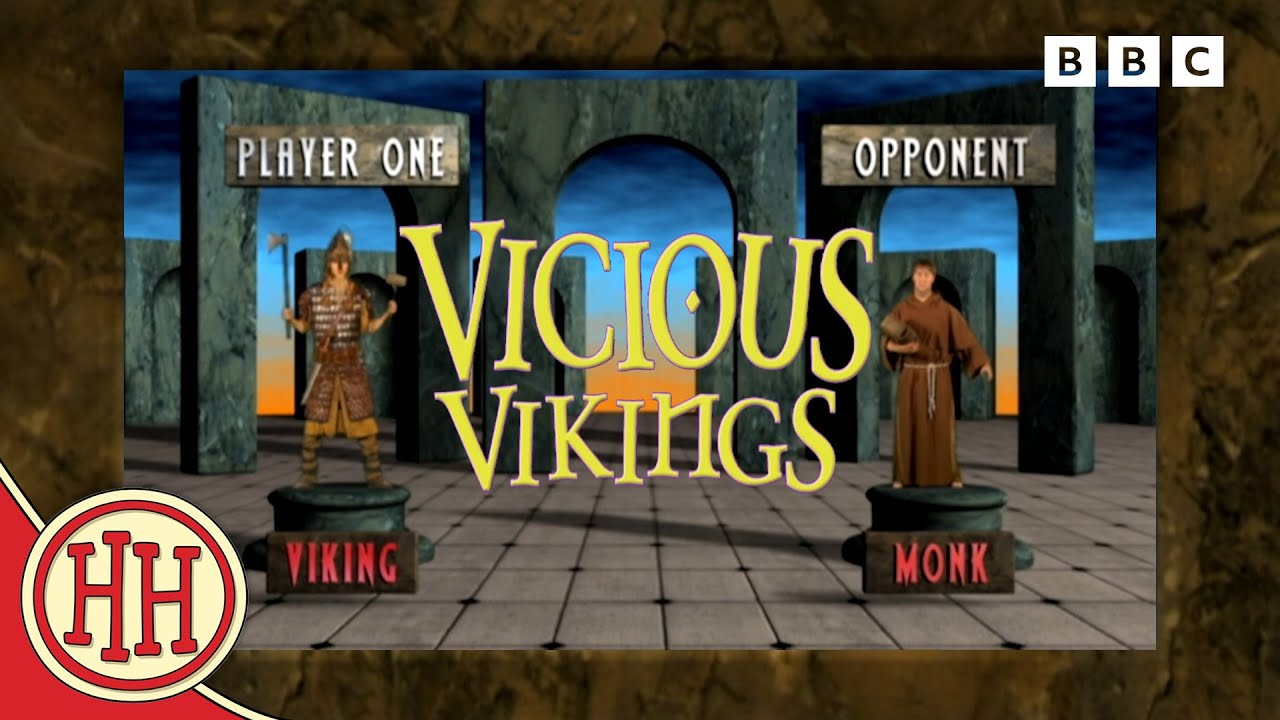 Warrior: Viking vs Monk | Vicious Vikings | Horrible Histories