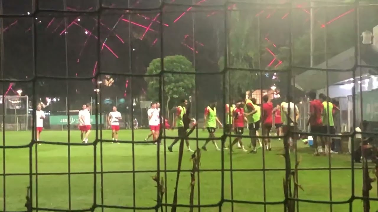 IRAQ TRAINING SESSION BEFORE MATCH vs INDONESIA