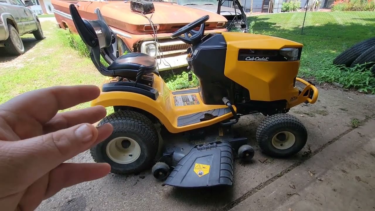 Покупка Cub Cadet XT2 LX46 на торговой площадке задешево — БОЛЬШИЕ ПРОБЛЕМЫ!!