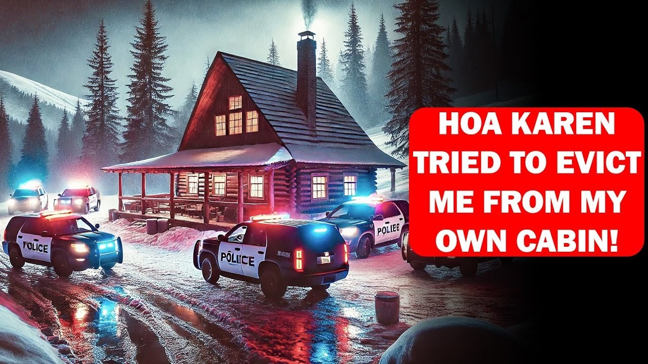 HOA Karen Calls 911 When I Refuse to Leave My Cabin — She Loses It When I Own the Whole County!