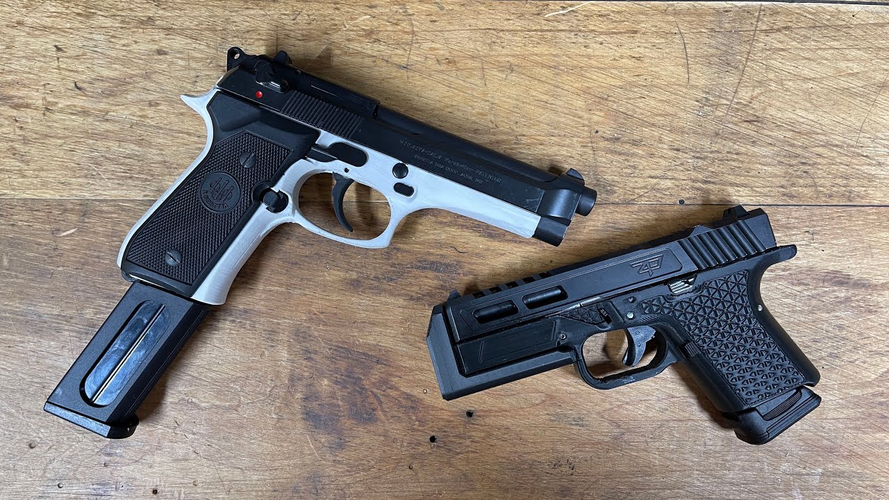 3D Printed Projects: Beretta M92 and G19/26