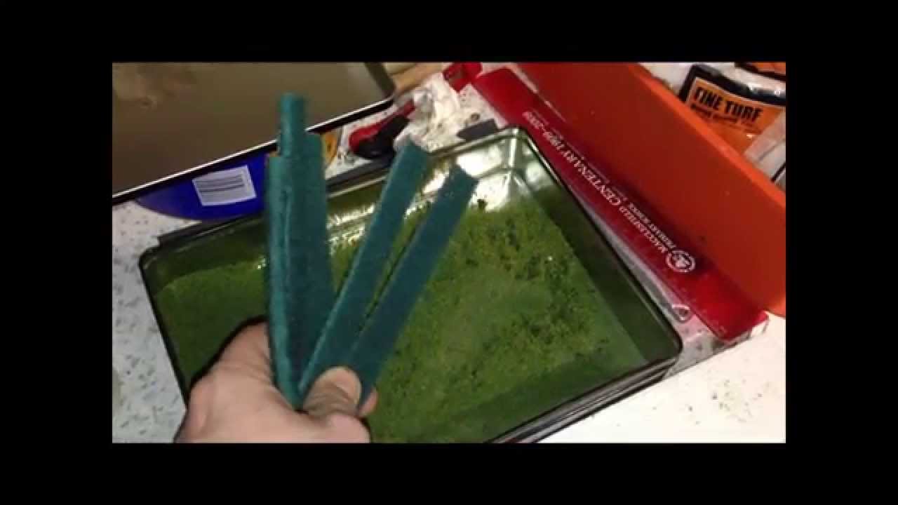Dan's Model Railway - Making Hedges