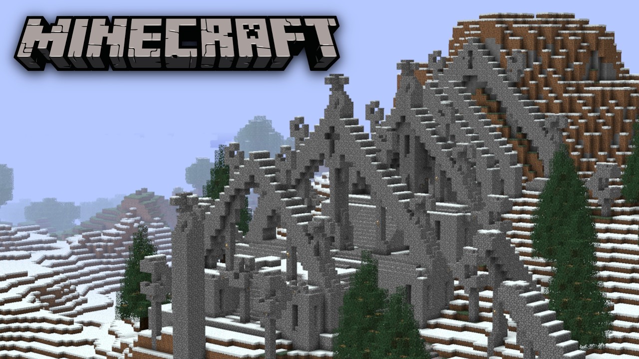 I Built Bleak Falls Barrow in Beta 1.7.3 | Minecraft Beta [25]