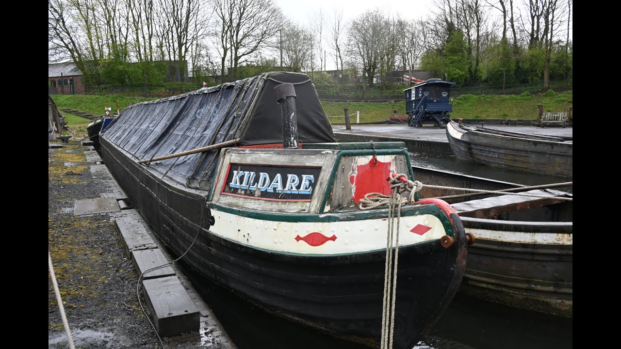 Moving FMC Narrowboat Kildare from the Black Country Living Museum to Braunston April 2023