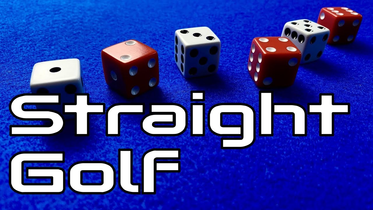 How to Play Straight Golf: A FAST and SIMPLE Dice Game for Families!
