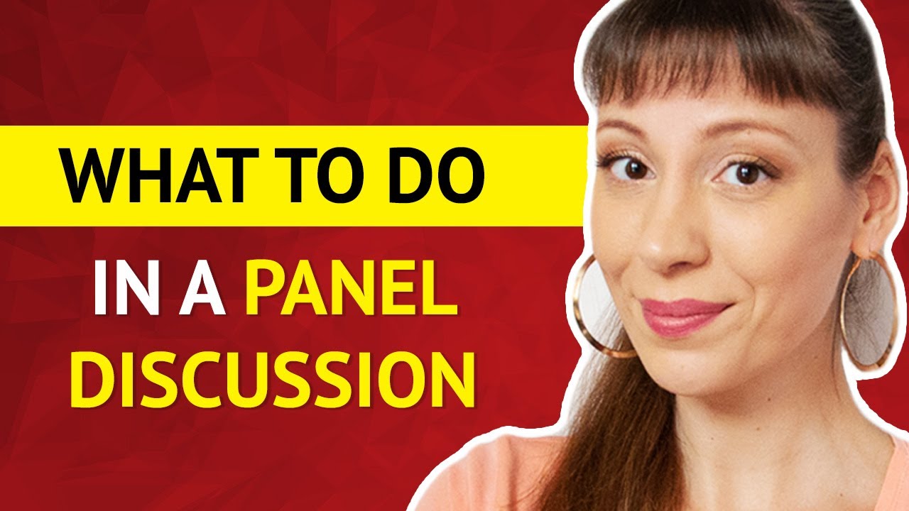 What Does a Panelist Do in a Panel Discussion?