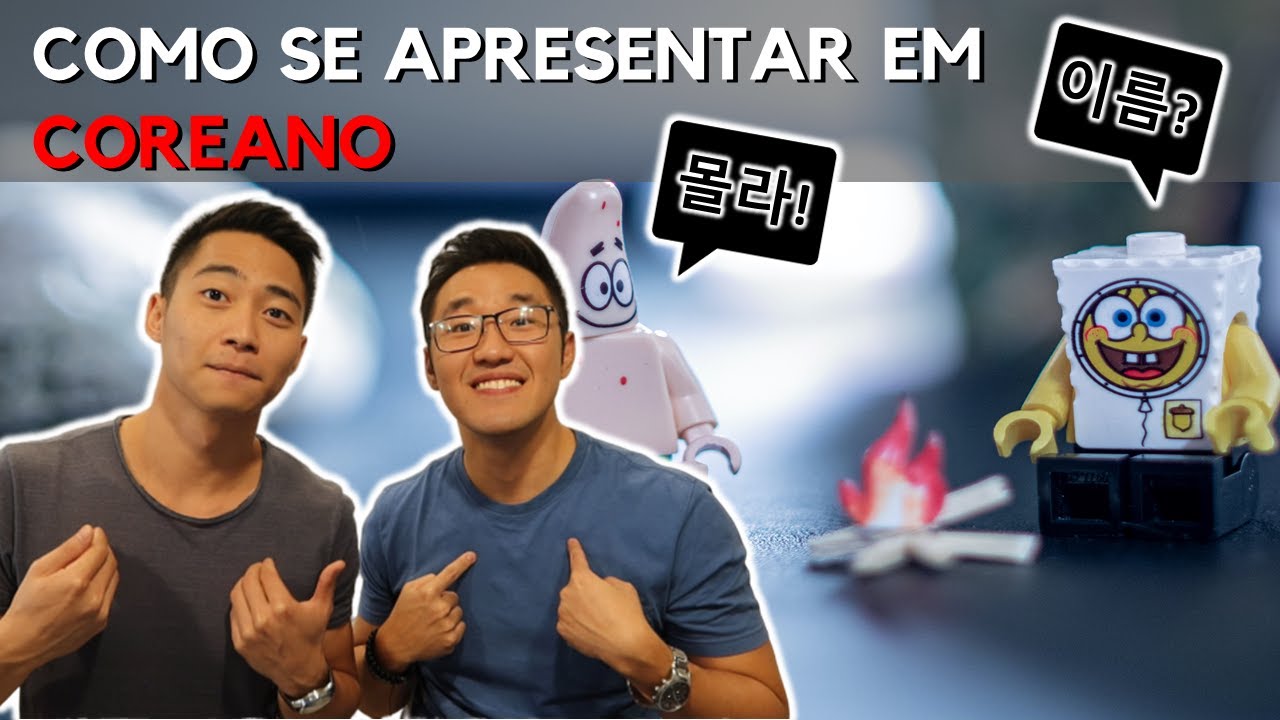 AULA 22 | COMO SE APRESENTAR EM COREANO | COREANOS MIB