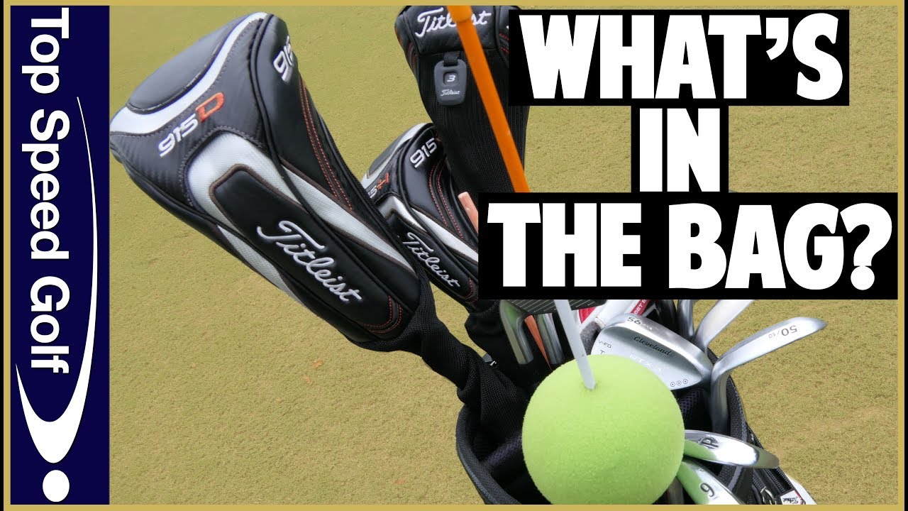 What's In My Golf Bag 2018