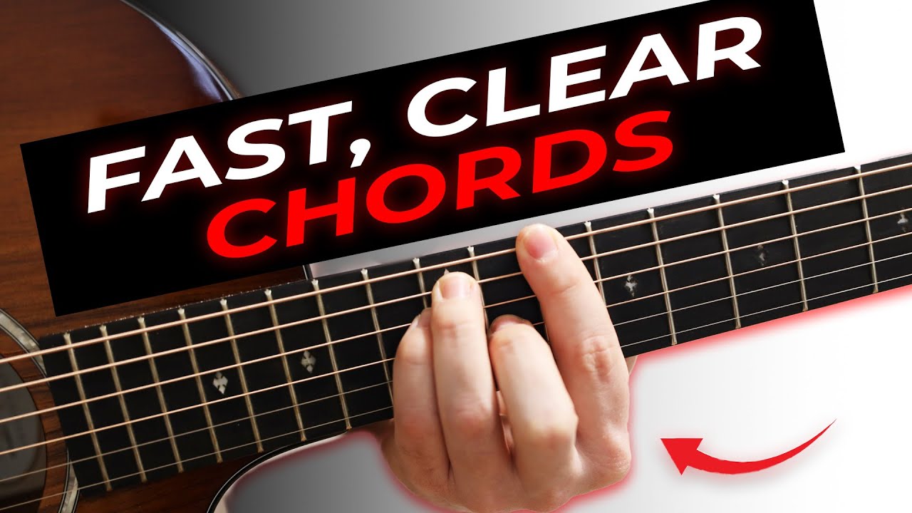 Fast Clear Chord Changes [3 Ways... Plus 4 Barre Chord Tips]