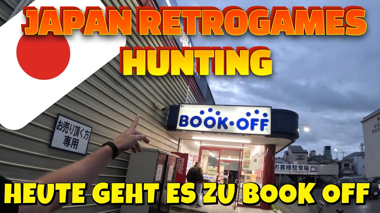 Retro Games Hunting in Japan // Heute geht es zu Book Off // schöne Sammlerstücke gefunden