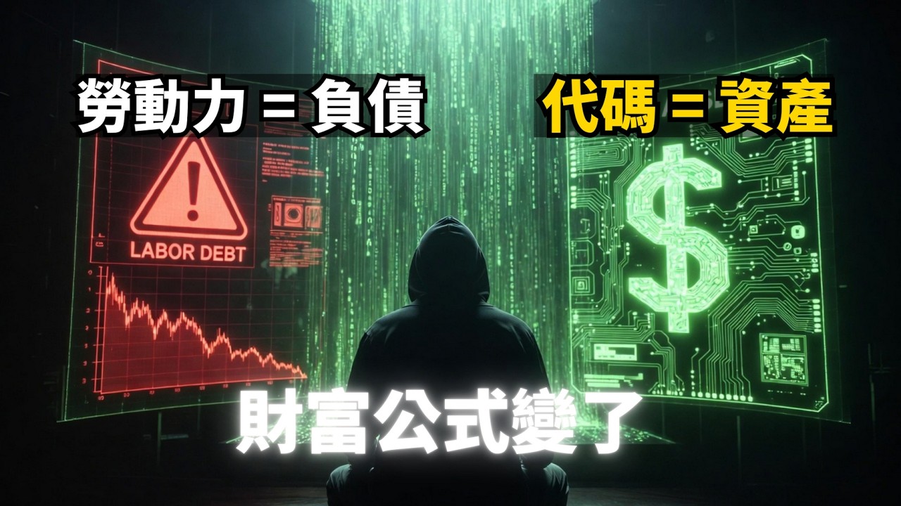 財富公式已變：勞動力是負債，代碼才是資產