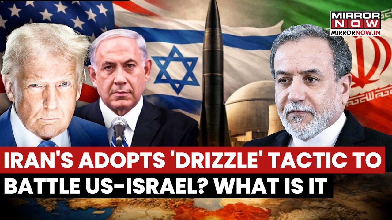 US-Iran War: Tehran Shifts To 'Drizzle Tactic' To Counter Israel & US Armed Forces | Watch