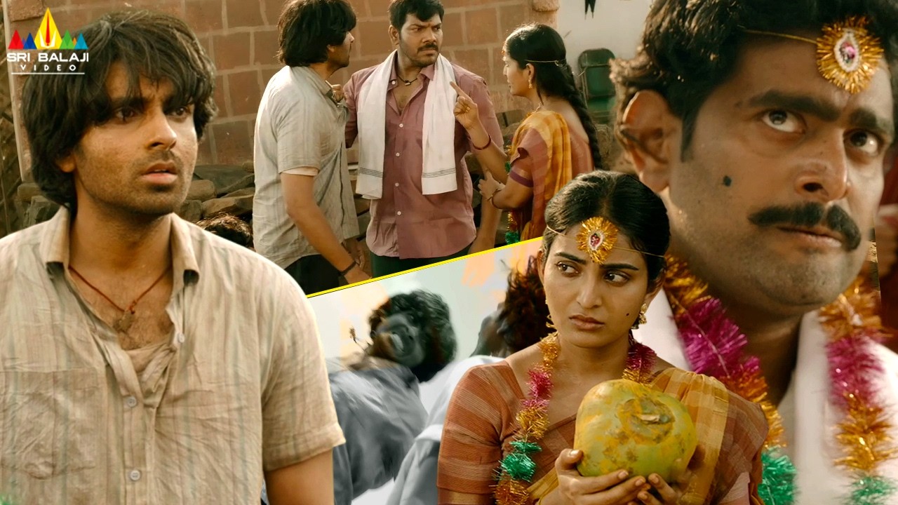 Yuva Chandra Rushes to Stop Anannya's Marriage | Pottel | Ajay | New South Dubbed Movie Scenes